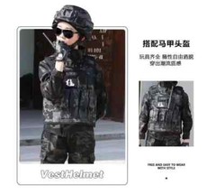 New Children’s Special Forces Combat Uniform New Camouflage Training Suits