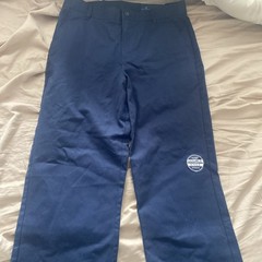 Nautica School Uniform Boys’ Flat Front Pant – Size 20 Regular Navy Blue