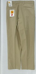 Boys A+ Khaki Pleated Front Uniform Pants Husky Sizes 27in. – 36in.