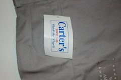 New CARTER’S School Uniform Shorts Boys 14 Khaki Pleated Front Wrinkle Free NWT