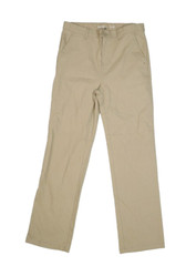 Old Navy Straight Chino Khaki Tan Pants Built In Flex Uniform Youth Boys 14