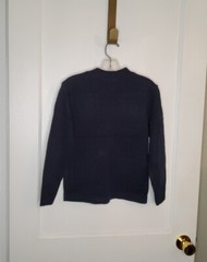 NWT $32 French Toast Boys Navy Cardigan Sweater, S(6/7), Button Front, School