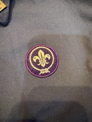Vintage Boy Scouts Of America Uniform Shirt Blue Size Youth XL Patches And Pins