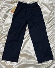 NEW TAG FRENCH TOAST RELAXED PULL UP PANT NAVY BLUE BOYS SIZE 6 SCHOOL UNIFORM