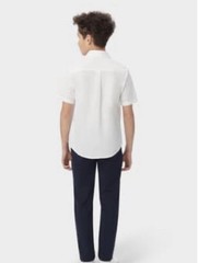 French Toast Short Sleeve Dress Shirt In White Size 20 Husky