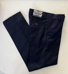 School Uniform Pants Boys 10 Navy Blue Adjustable Waist NEW Authentic Galaxy