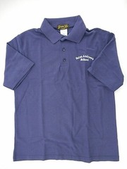 Boys Jonathan Reed Navy Saint Andrews School S.S. Uniform Shirt Sz Large &XLarge