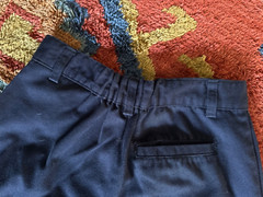 Lee School Boys Navy Blue Uniform Pleated Pants Size 12