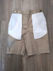 NEW School Uniform Shorts Boys Size 10 Khaki Adjustable Waist Band Unisex