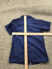 Vintage Boy Scouts Of America Shirt Boys 14-16 Blue Official Uniform