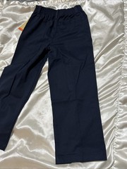 NEW TAG FRENCH TOAST RELAXED PULL UP PANT NAVY BLUE BOYS SIZE 6 SCHOOL UNIFORM