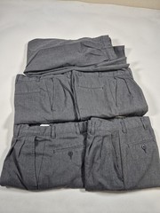 Tom Sawyer Uniform Pants Boys Gray Size 16 Lot Of 5