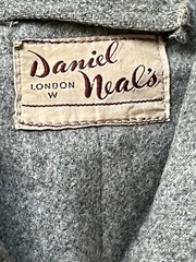 VTG School Blazer Uniform Daniel Neal Grammar Gray WOOL Hogwarts Style