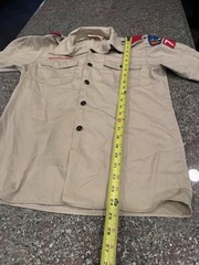 Vintage Boy Scouts of America BSA Uniform Official Shirt Youth M USA See Pics