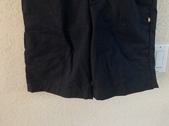 Dennis Uniform Boys Blue Flat Front Shorts 40720 Size 16 Slim (List $32)