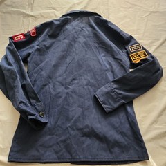 Official Boy Scouts of America Shirt Uniform Button Front patches Size 10