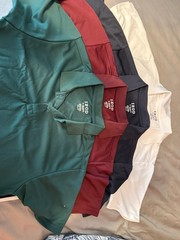 Lot 4 IZOD Polo Shirt Boys 18-20 Uniform Short Sleeve Schoolwear Regular Fit