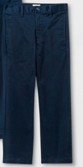 Cat & Jack Boys Navy Blue School Uniform Pants Fighter Pilot Blue 16 Husky