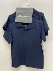 EDDIE BAUER SCHOOL UNIFORM SHORT SLEEVE POLO (2 PACK) – MULTI COLORS/SIZES –