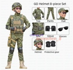 Children’s Spring Autumn Camouflage Suit Special Forces Tactic Training Uniform