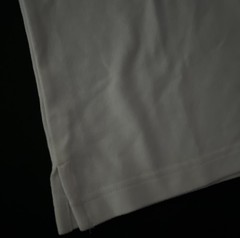 Boys Size L 14-16 POLO Shirt NAUTICA White Collared School Uniform Short Sleeve