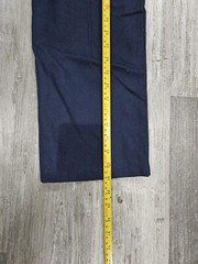 Boys 14 Husky Relaxed Navy Uniform Pants With Tags