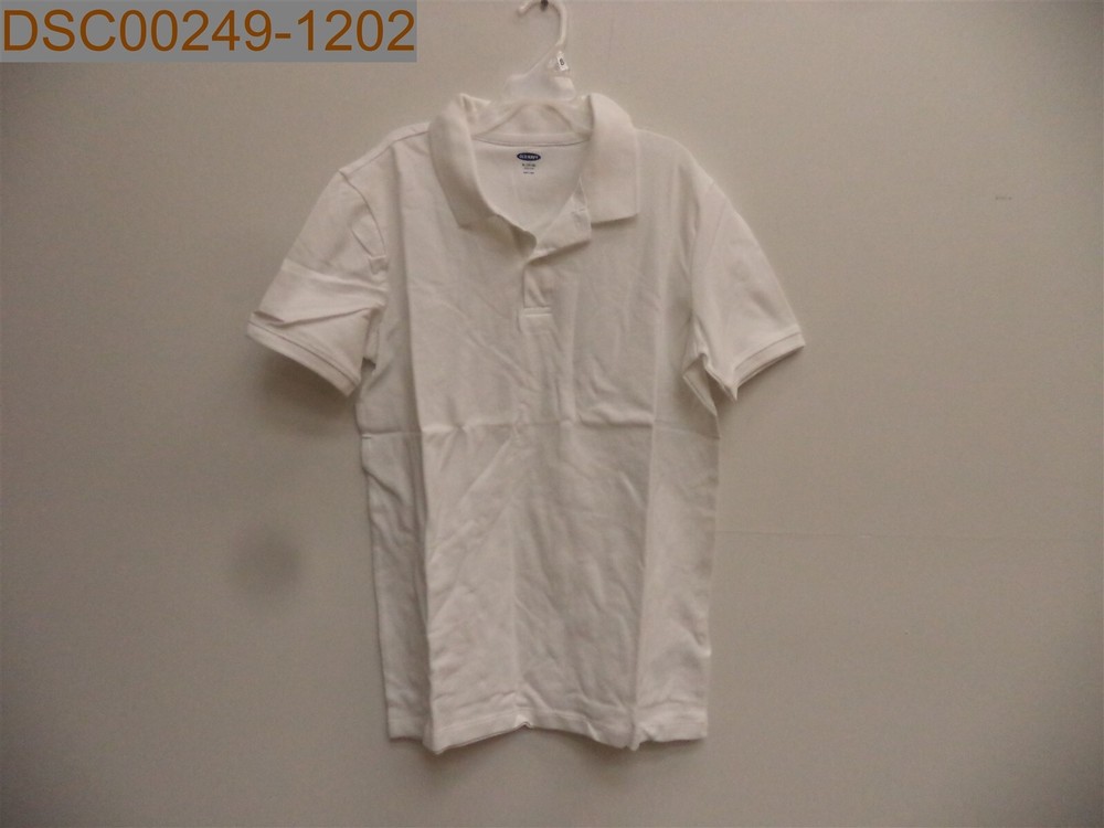 Old Navy Boy’s Uniform Stretch Polo, White, XL(14-16), 494764110882, A1564468675