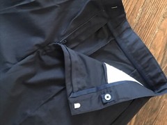 French Toast School Uniform Boys Navy Short Size 18 Husky Pleated Front