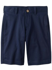 Wonder Nation Shorts Boys Size 8 Navy School Uniform Super Soft Flat Front –F5