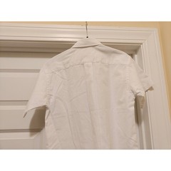 A+ School Apparel Boys White Short Sleeve Button Down Oxford Uniform Shirt 16