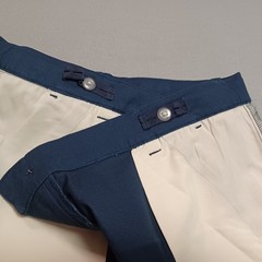 Wonder Nation Boys Navy School Uniform Pants 16 Husky Adjustable WN24100124434H