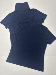 Cat & Jack Boys School Uniform Cotton Blend Navy Blue Polo Shirt Size S (6/7)