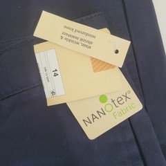 Cherokee Boys Ultimate Khaki Uniform Pants Size 14 Xavier Navy Blue NWT 2 Pack