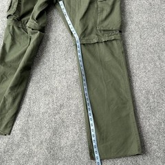 Boy Scouts Of America Pants Youth 34 Green Convertible Cargo Unhemmed