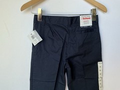 French Toast Boy’s Pants Navy Blue Size 12 School Uniform Relaxed Fit Twill NEW