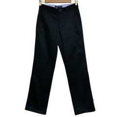 Tommy Hilfiger Boys’ Flat Front School Uniform Black Size 14 Regular NWT Preppy