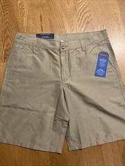 Nautica Boys’ Navy School Uniform Shorts, Regular, Size 14 Husky NWT