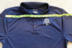 School Uniform Polo Shirt ALA Blue Youth XL Boys 100% Polyester