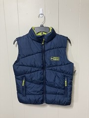 NWT! Boy’s “Chiboogi” by H&M Zip Front Water Proof Navy Puffer Vest 10 Youth