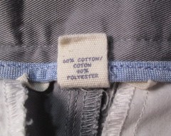 LANDS END Gray Plain School Uniforms Pants Boys 10 Inseam 25″ NEW
