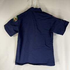 Cub Scouts Boy Scouts of America Shirt Youth Medium Blue Short Sleeve BSA