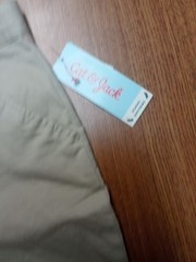 NWT Cat and Jack Size 14 School Uniform Khaki Shorts
