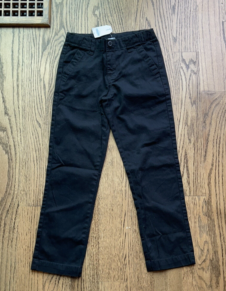 NWT Crazy8 Boys Black Pants size 7