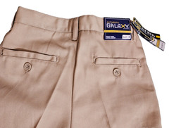 Authentic Galaxy boys size 8 Khaki school uniform pants NEW WITH TAGS