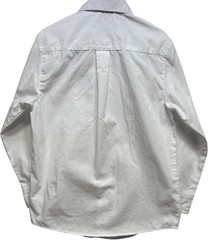 NWOT French Toast LS Solid White School Uniform Button Down Shirt, Boys 6