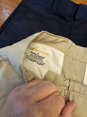 Lot Of 5 School Uniform Navy Khaki Shorts (Dockers, George, Old Navy, )