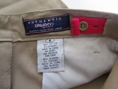 Authentic Galaxy Boy’s/Girls size 4 School Uniform Shorts Stretch Tan 5 Pocket