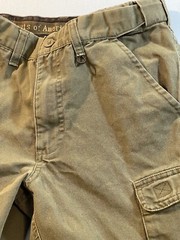 BSA Boy Scouts Of America Green Convertible Short Pants Zp Fly Youth Size 10