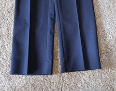 boys girls school uniform pants navy blue with pockets, easy care wrinkle free