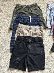 Boys Size 8 Pants & Shorts Lot Of 8 Cat & Jack New Balance Nautica Tommy
